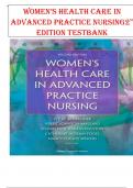 Women’s Health Care in Advanced Practice Nursing 2nd Edition Testbank