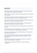 ACLS Exam version A AND  Version B / LATEST 2023 : 2024  QUESTIONS & ANSWERS ( A+ GRADED 100% VERIFIED)!!!!!! ALL BUNDLED HERE!!!!!!!.