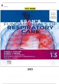 |Test Bank| for Egans Fundamentals of Respiratory Care 13th Edition by James Stoller, Albert Heuer, David Vines, Robert Chatburn & Eduardo Mireles-Cabodevila - - Complete, Elaborated & Latest |Test bank| ALL Chapters| 1-58| Included & Updated