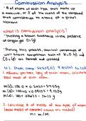 introduction to combustion analysis