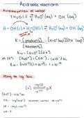 Everything you need to know when analyzing acid base reactions