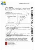 Chapter 4 Organisation of data statistics