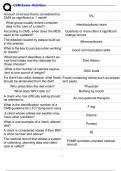 CDM Exam- Nutrition