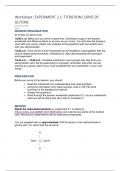 Titration Curves of enzymes