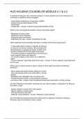 HUD Housing Counselor Certification Practice/HUD Practice Test and Correct Answers/HUD Housing Exam/Housing Counselor Exam - Pre Assessment/HUD Practice Exam/HUD Exam - Fair Housing./HUD EXAM - HOUSING AFFORDABILITY/HUD Exam - Financial Management/HUD Exa