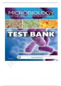 Microbiology for the Healthcare Professional 2nd Edition VanMeter Test Bank UPDATED & VERIFIED VERSION 2023