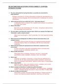  NR 599 MIDTERM EXAM QUESTIONS WITH CORRECT ANSWERS (NURSING EXAMS) GRADED A