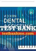 Test Bank For Modern Dental Assisting, 14th - 2024 All Chapters - 9780323882439