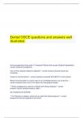  Dental OSCE questions and answers well illustrated.