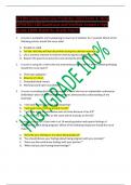 ATI RN Comprehensive Predictor 2023 Form A  NEW UPDATED 180 Questions and Verified Answers High Grade 100% Rated A+ Grade Pass!!!