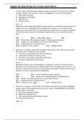 Chapter 28: Drug Therapy for Coronary Heart Disease Abrams' Clinical Drug Therapy: Rationales for Nursing Practice 12th Edition Test Bank