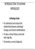 Introduction to Human Pathology