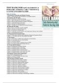 Test Bank For Safe Maternity And Pediatric Nursing Care 1st Edition by Palmer||Chapter 1-38||ISBN NO-10 0803624948||ISBN NO-13 978-0803624948||Complete Guide A+