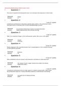 Advanced pathophysiology midterm exam review