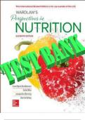 Wardlaw's Perspectives in Nutrition 11th Edition Test Bank