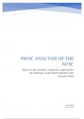 SWOC/T analysis for SAIC on NCSC