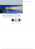  Test Bank For Anderson's Business Law and the Legal Environment Comprehensive Volume, 22nd Edition by David P. Twomey -