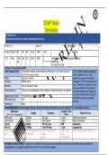 Summary NR 509 Week 4 Chest Pain SOAP Note (2 Versions)