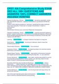 CPDT- KA Comprehensive Study EXAM 2023 ALL 180+ QUESTIONS AND ANSWERS 100% CORRECT ANSWERS 2023/2024 VERIFIED