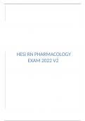 HESI RN PHARM 2023 V2