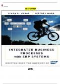 Integrated Business Processes with ERP Systems 1st Edition by Jeffrey Word & Simha R. Magal  - Complete Elaborated and Latest Test bank. All Chapters 1-9 Included-Updated