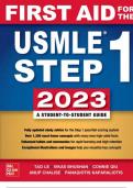 First Aid for the USMLE Step 1 2023