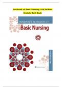 Textbook of Basic Nursing 12th Edition Rosdahl Test Bank