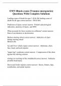 Emergency Medical Technicians Tests Compilation Bundle