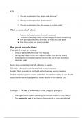 Class notes ECN 101 weeks 1-4