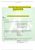 ATIMed-SurgProctoredExam QuestionBank NUR2755ATIMedSurgTest Bank ATIMed-SurgProctoredExamQuestionBank Pain TestBank MULTIPLECHOICE 1.Which question asked by the nurse will give the most information about the patient’s metastatic bonecancer pain? a.“Howlon