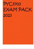 PYC3703 EXAM PACK 2023