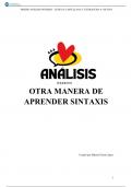 DOSIER DE ANÁLISIS INVERSO 4.º DE ESO Y 1.º DE BACH