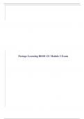 Portage Learning BIOD 121 Module 2 Exam