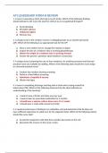 ATI LEADERSHIP FORM B REVIEW