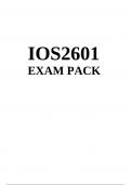 IOS2601 EXAM PACK 2023