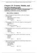 Chapter 15: Trauma, Mobile, and Surgical Radiography Lampignano: Bontrager’s Textbook of Radiographic Positioning and Related Anatomy, 9th Edition