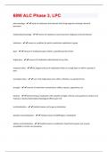 68W ALC Phase 3, LPC Exam | 345 Questions And Answers Already Graded A+