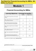 Test Bank for Financial Accounting for MBAs 8th Edition by Easton