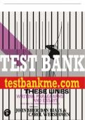 Test Bank For Along These Lines: Writing Paragraphs and Essays 8th Edition All Chapters - 9780137408580