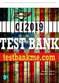 Test Bank For CJ 2019 1st Edition All Chapters - 9780135202173