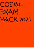 COS1511 EXAM PACK 2023