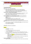 NR 283 PATHOPHYSIOLOGY Final Exam Concept Review GRADED A+ NEW 2023-2024 NR 283 PATHOPHYSIOLOGY Final Exam Concept Review GRADED A+ NEW 2023-2024 NR 283 PATHOPHYSIOLOGY Final Exam Concept Review GRADED A+ NEW 2023-2024 NR 283 PATHOPHYSIOLOGY Final Exam Co