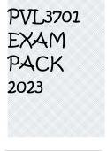 PVL3701 EXAM PACK 2023