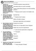 MN 553 Unit 8 Quiz / MN 553 Week 8 Quiz: Pharmacology 