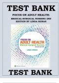 FOCUS ON ADULT HEALTH- MEDICAL-SURGICAL NURSING 2ND EDITION BY LINDA HONAN TEST