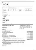 AQA AS PHYSICS Paper 2 JUNE 2023 QUESTION PAPER