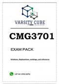 CMG3701 EXAM PACK 2023