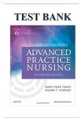 Hamric and Hanson’s Advanced Practice Nursing An Integrative Approach 6th Edition Tracy O’Grady Test Bank