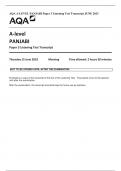 AQA A-LEVEL PANJABI Paper 3 Listening Test Transcript JUNE 2023 