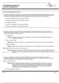 ATI Detailed Answer Key Complex Oyxgenation 